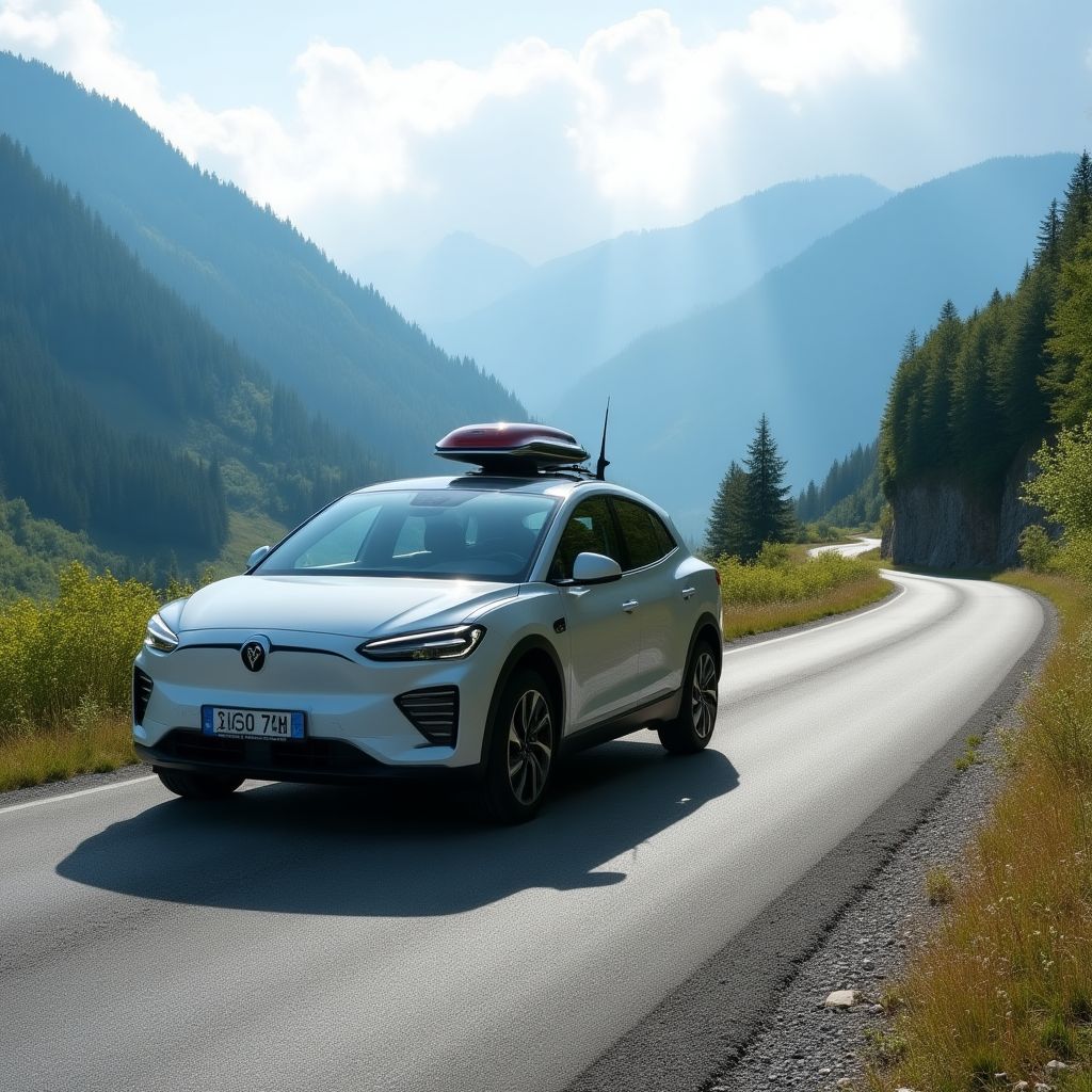 Testování elektromobilu v reálných podmínkách