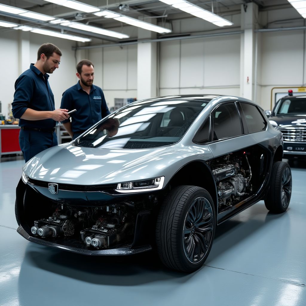 První prototyp elektromobilu v roce 2015
